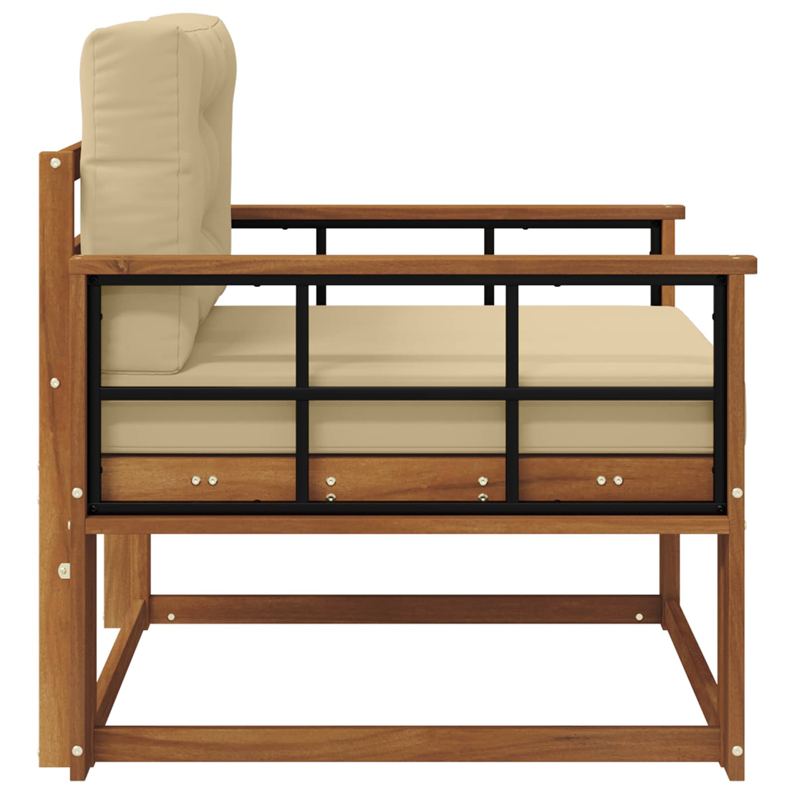 Srednja sofa za van Prirodna