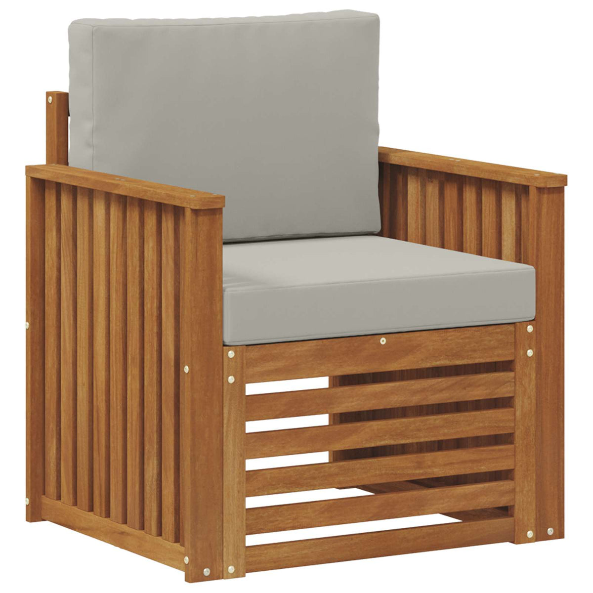 Set vanjskih sofa Čvrsto drvo akacije i poliester