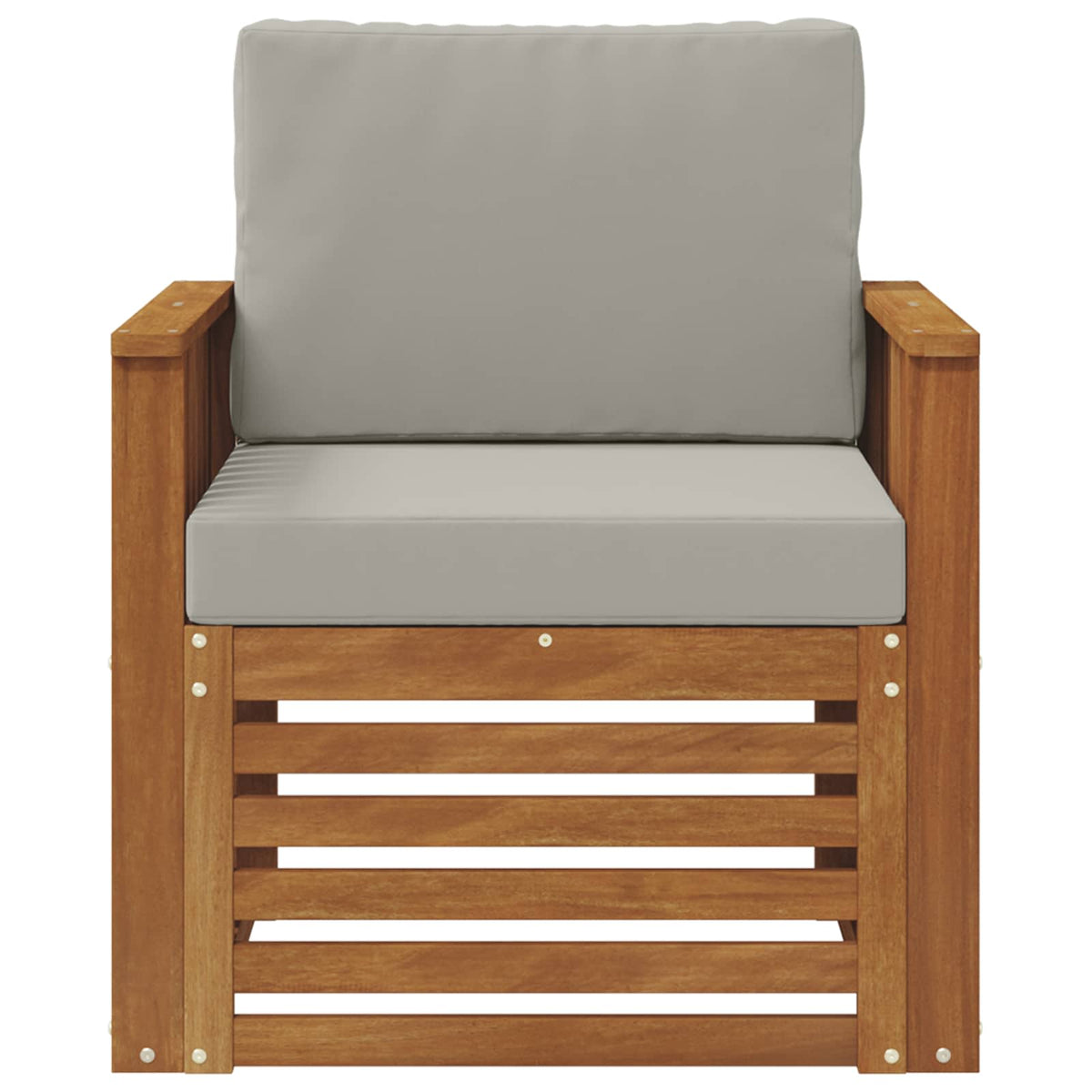 Set vanjskih sofa Čvrsto drvo akacije i poliester