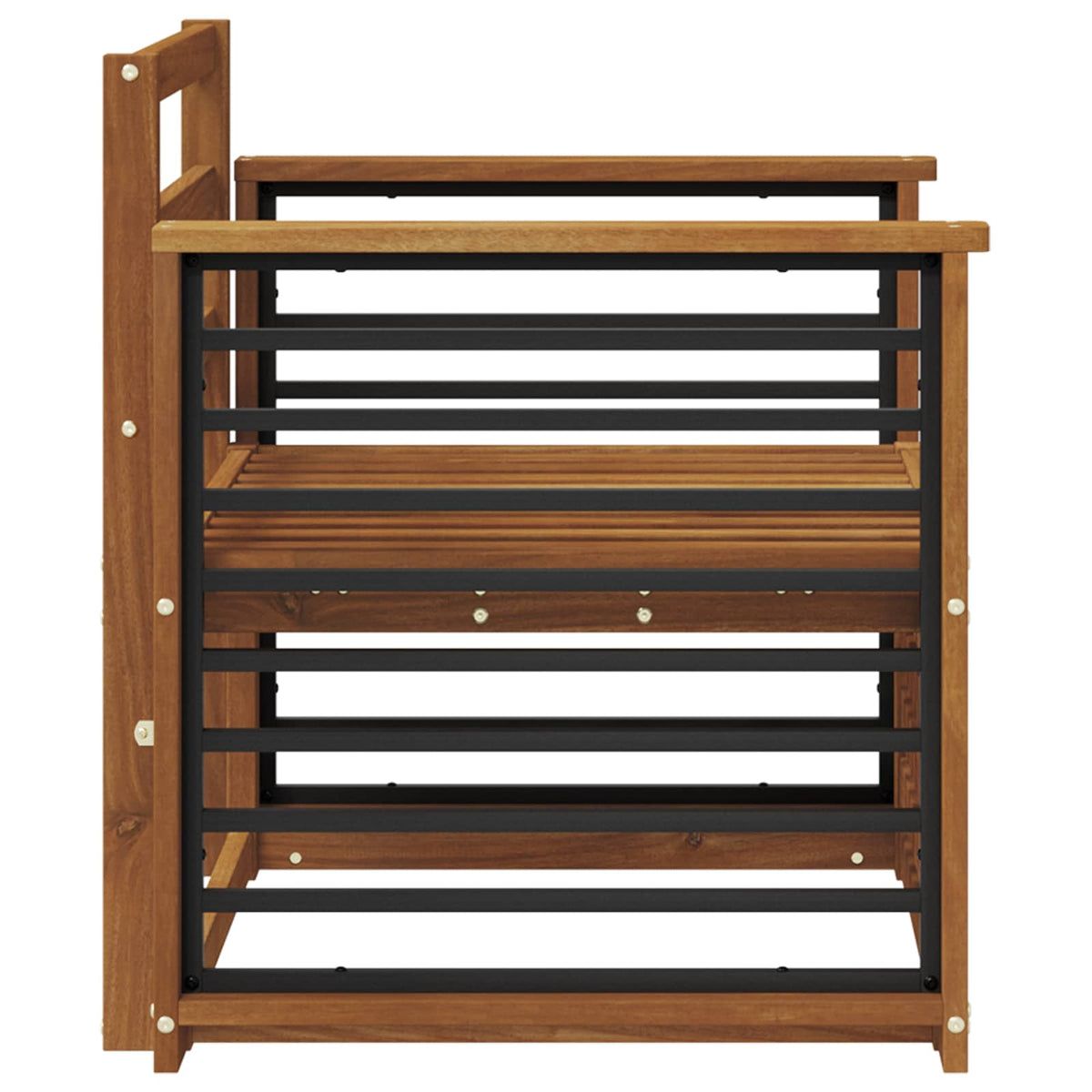 Set vanjskih sofa Čvrsto drvo akacije