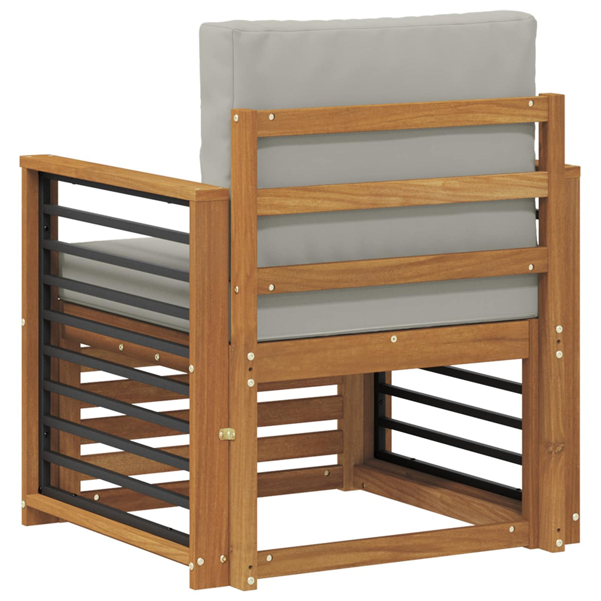 Set vanjskih sofa Čvrsto drvo akacije i poliester