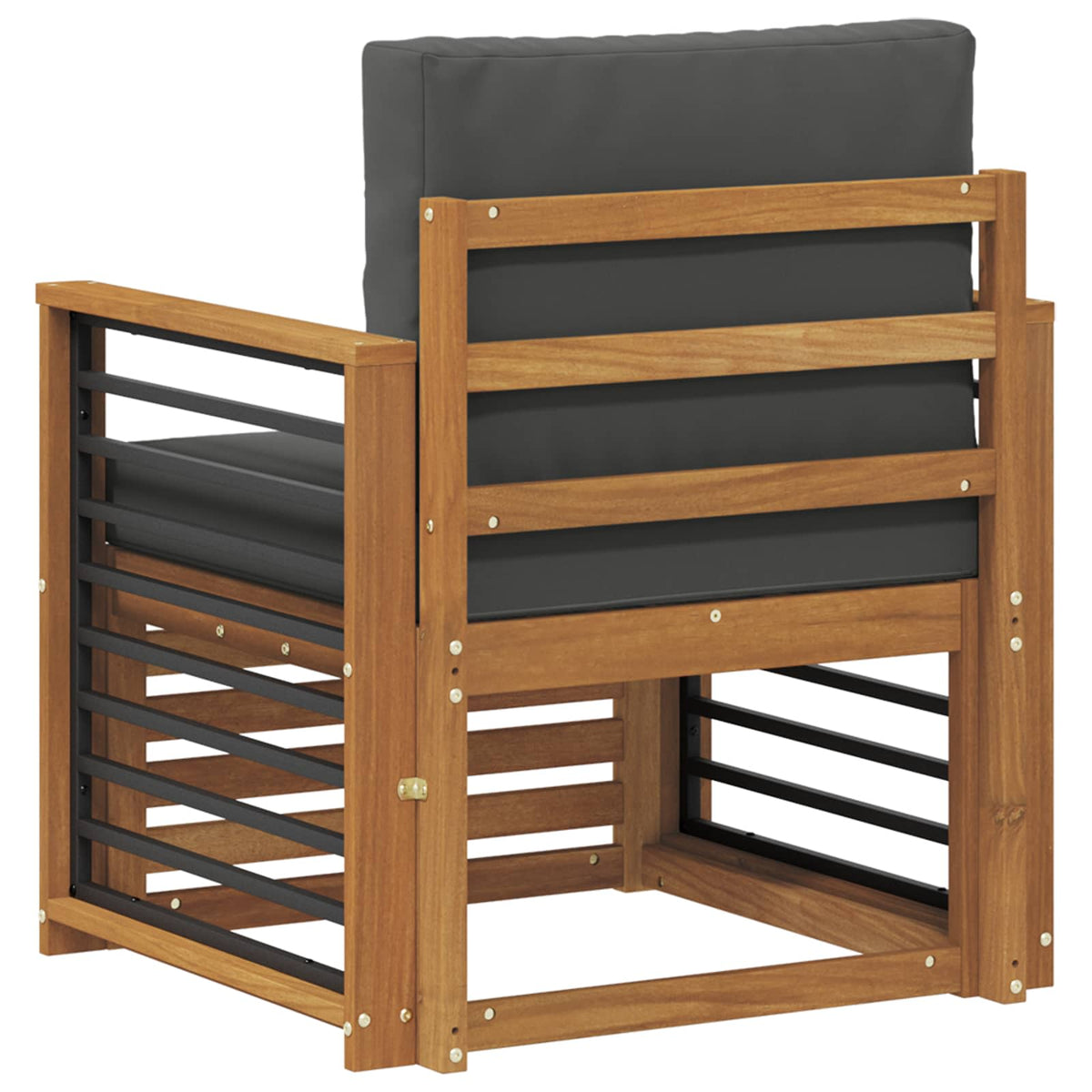 Set vanjskih sofa Čvrsto drvo akacije i poliester