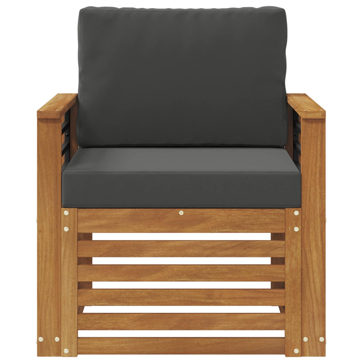 Set vanjskih sofa Čvrsto drvo akacije i poliester