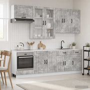 Kuhinjska jedinica LUCCA 8 pcs Konstruirano drvo