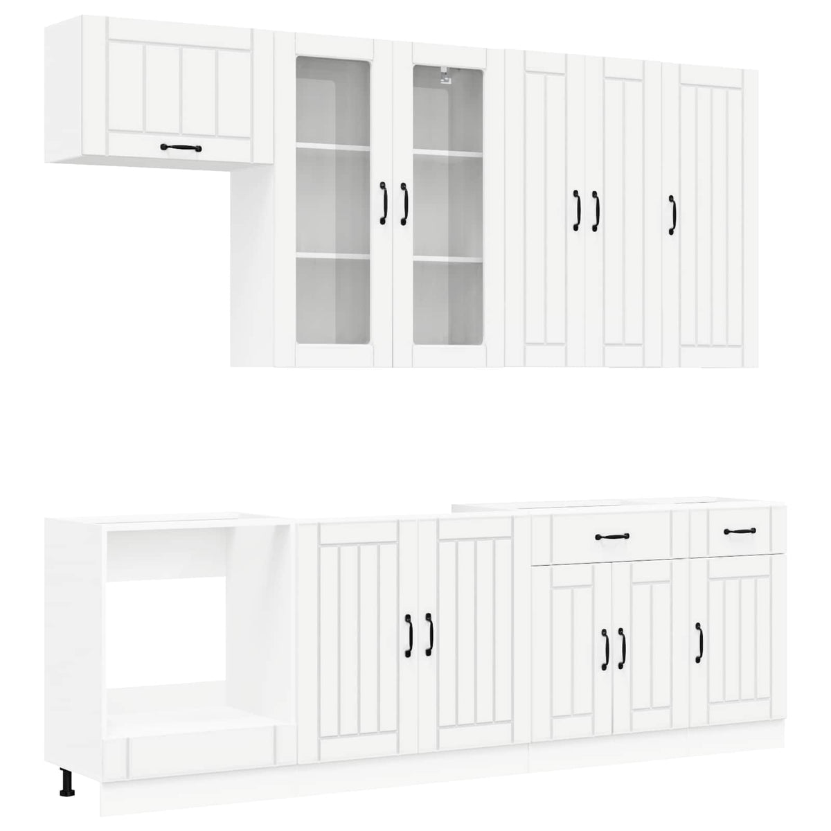 Kuhinjska jedinica LUCCA 8 pcs Konstruirano drvo