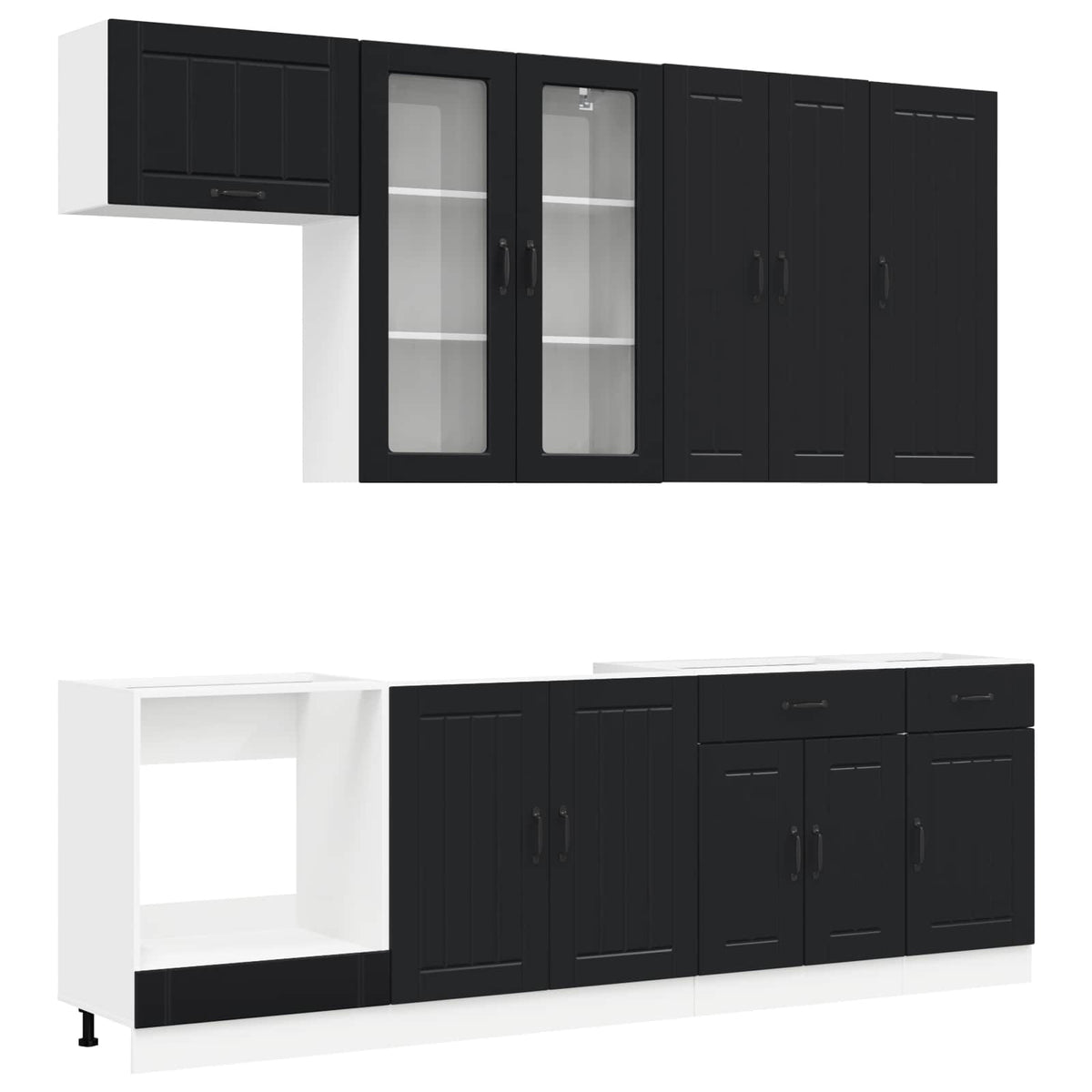 Kuhinjska jedinica LUCCA 8 pcs Konstruirano drvo