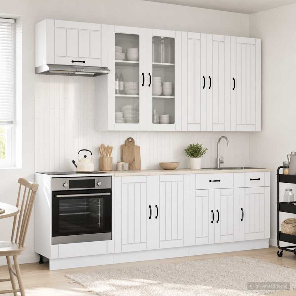 Kuhinjska jedinica LUCCA 8 pcs Konstruirano drvo