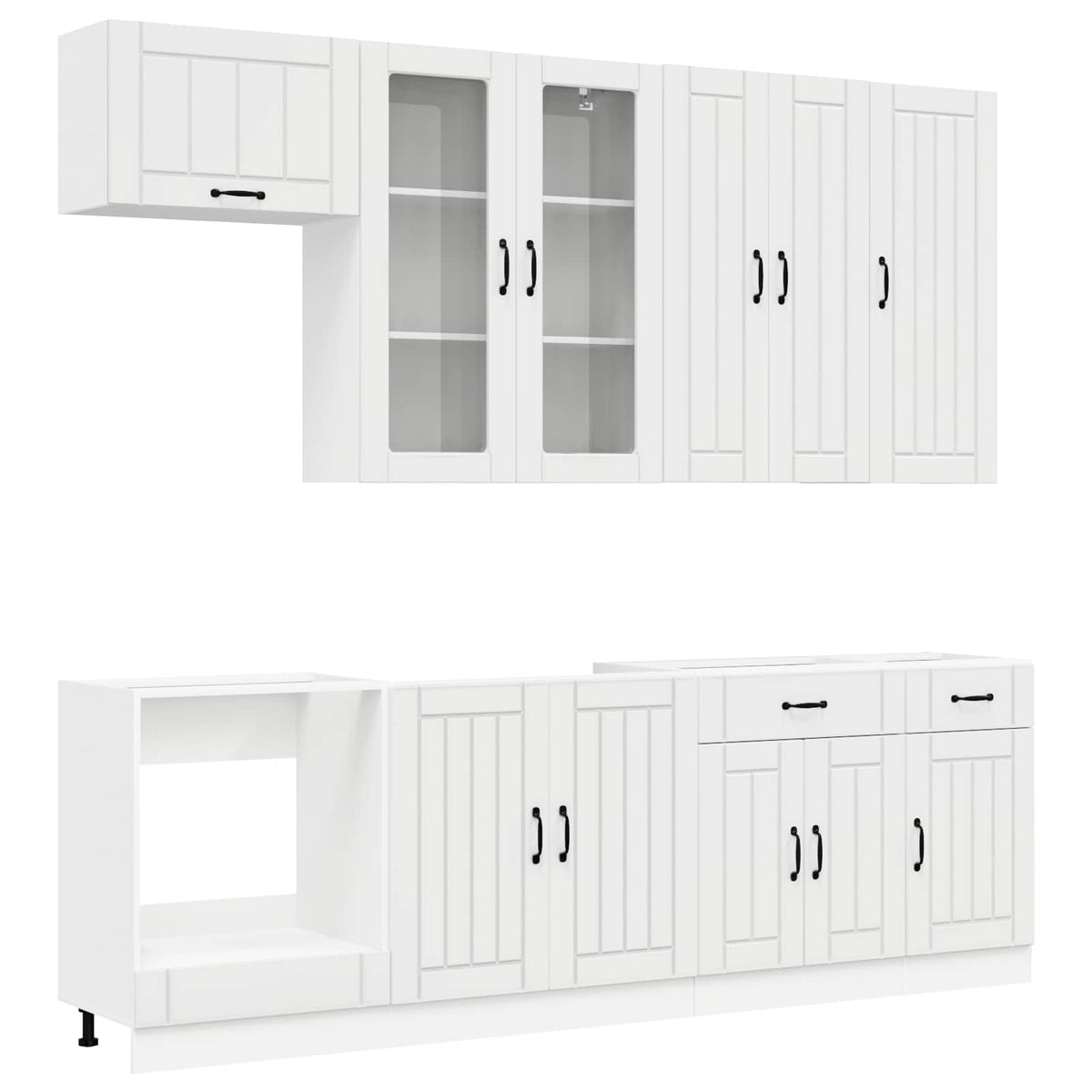 Kuhinjska jedinica LUCCA 8 pcs Konstruirano drvo