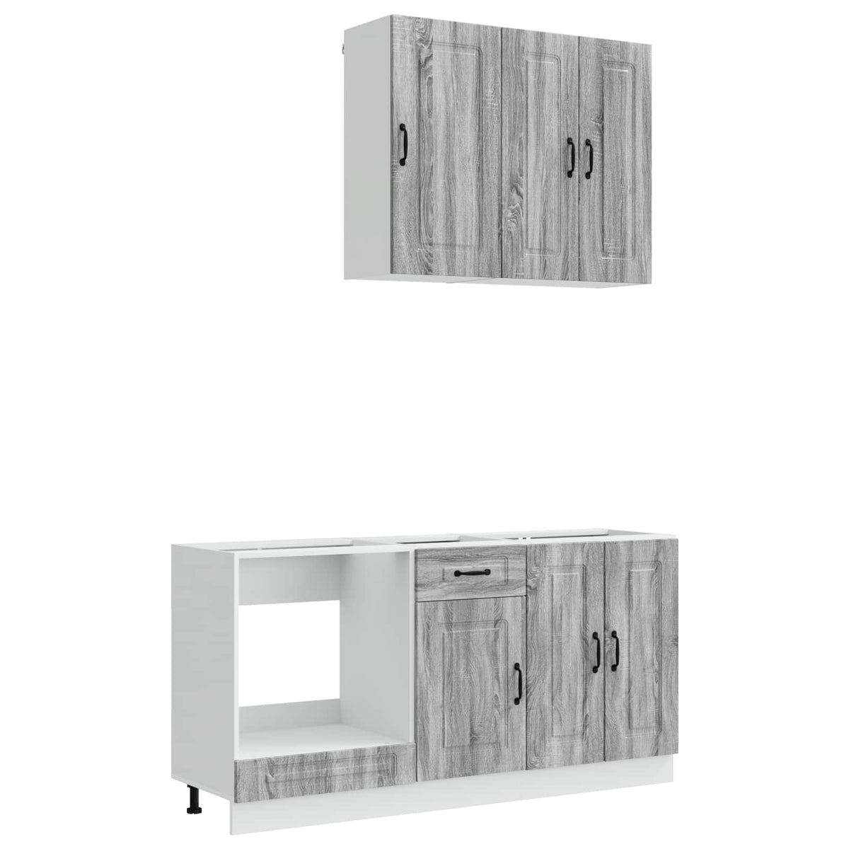 Kuhinjska jedinica KALMAR 5 pcs Siva Sonoma Konstruirano drvo