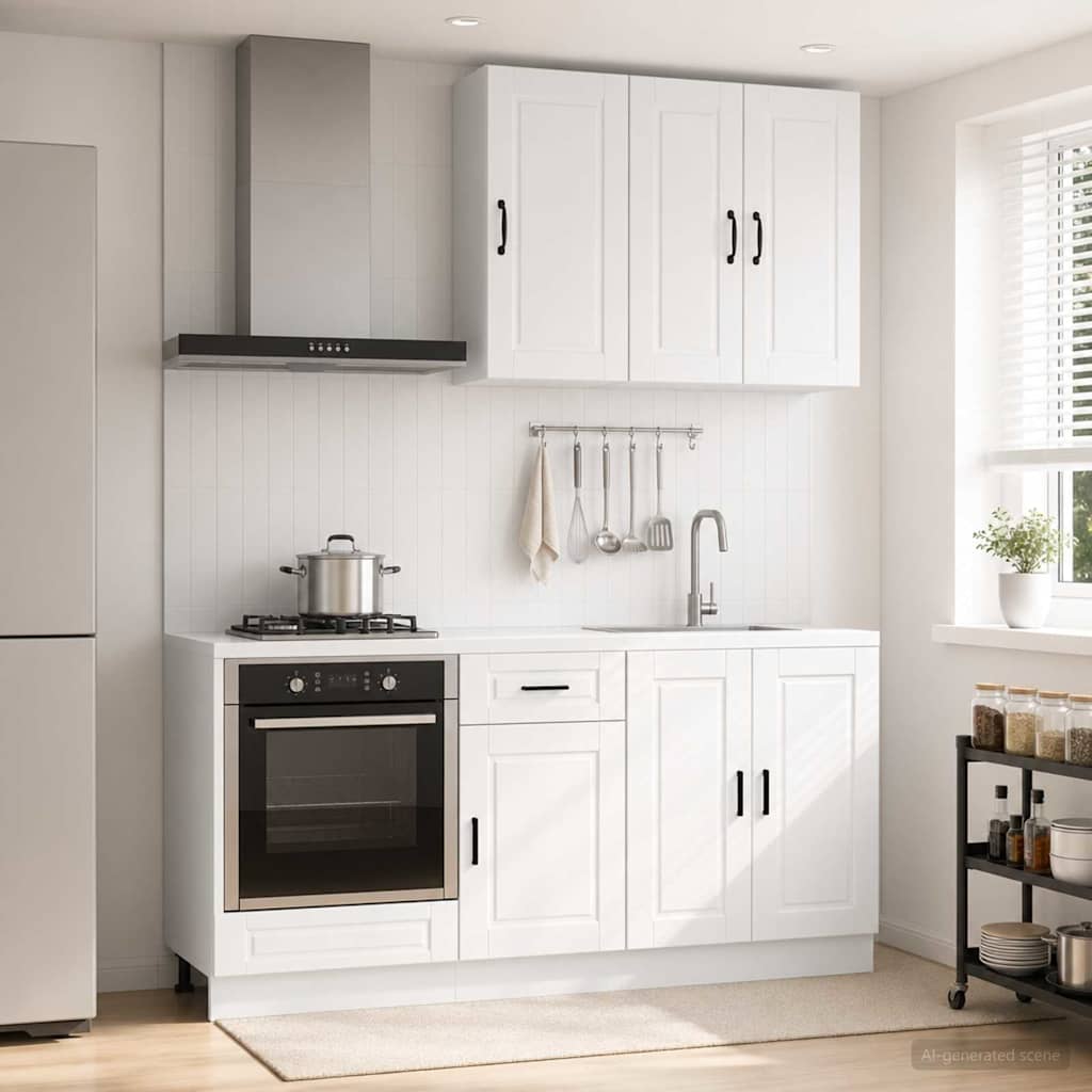 Kuhinjska jedinica PORTO 5 pcs Bijela visokog sjaja