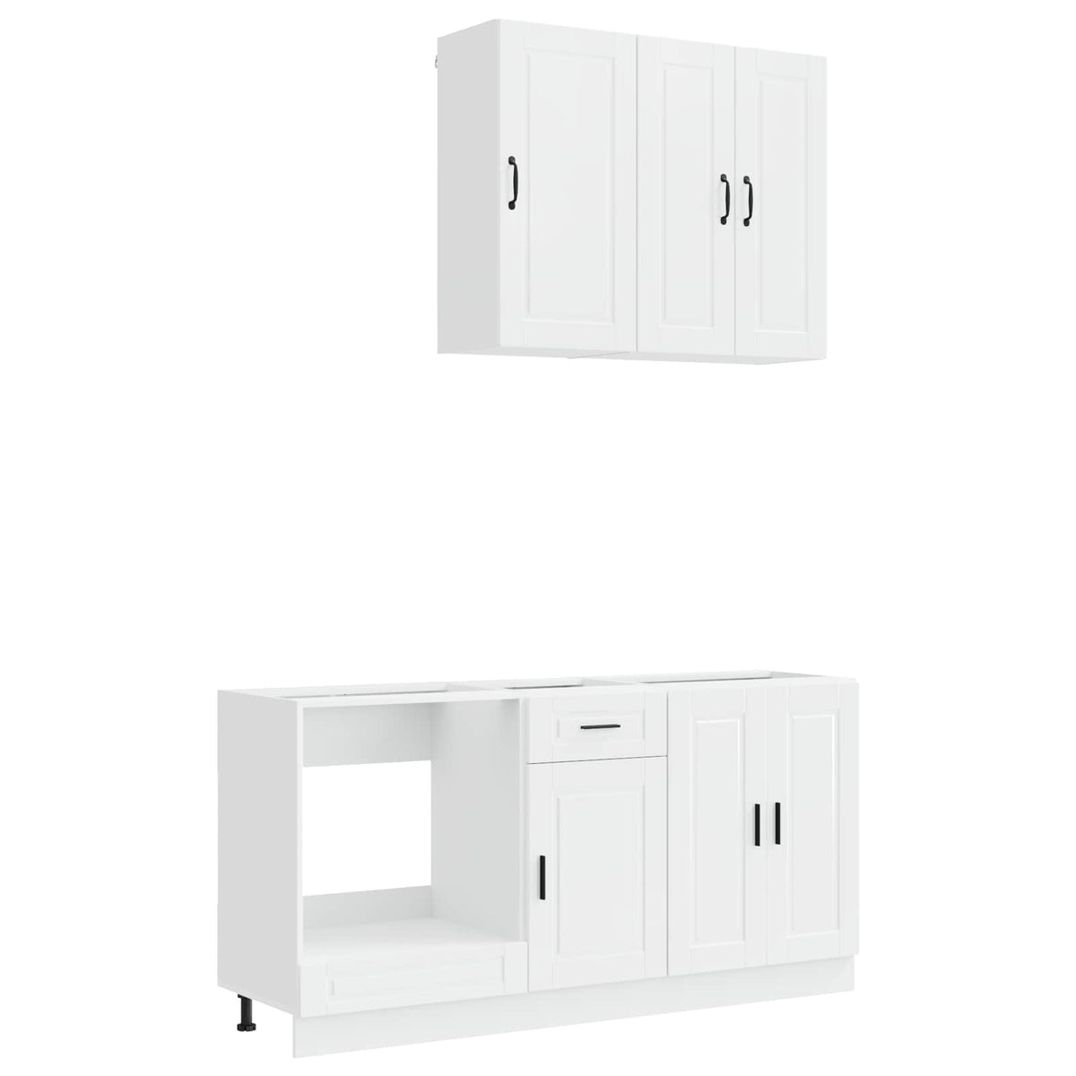 Kuhinjska jedinica PORTO 5 pcs Bijela visokog sjaja
