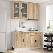 Kuhinjska jedinica PORTO 4 pcs Hrast sonoma Konstruirano drvo