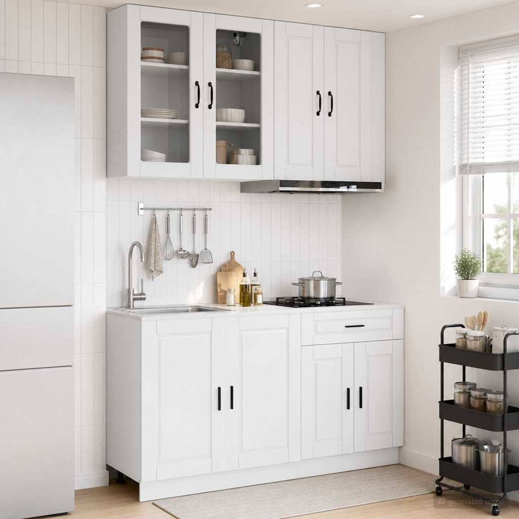 Kuhinjska jedinica PORTO 4 pcs Bijela visokog sjaja