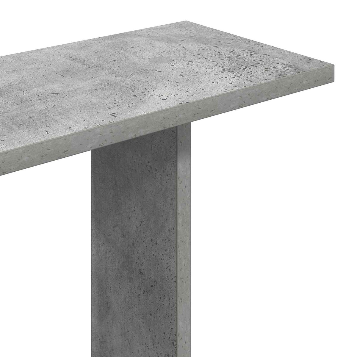 Polica zidna Siva 102 x 20 x 130 cm Konstruirano drvo