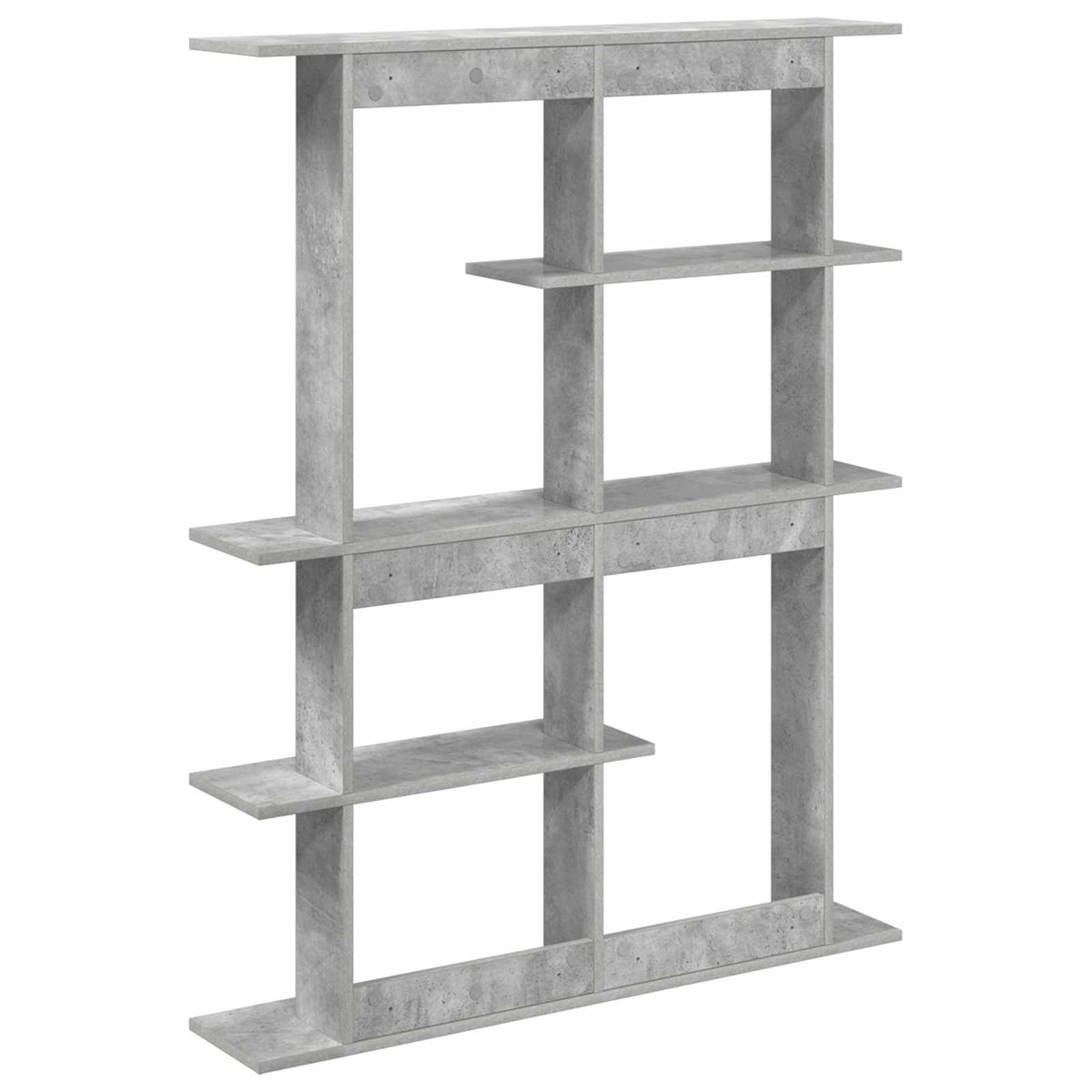 Polica na zidu Betonska siva 102 x 20 x 130 cm
