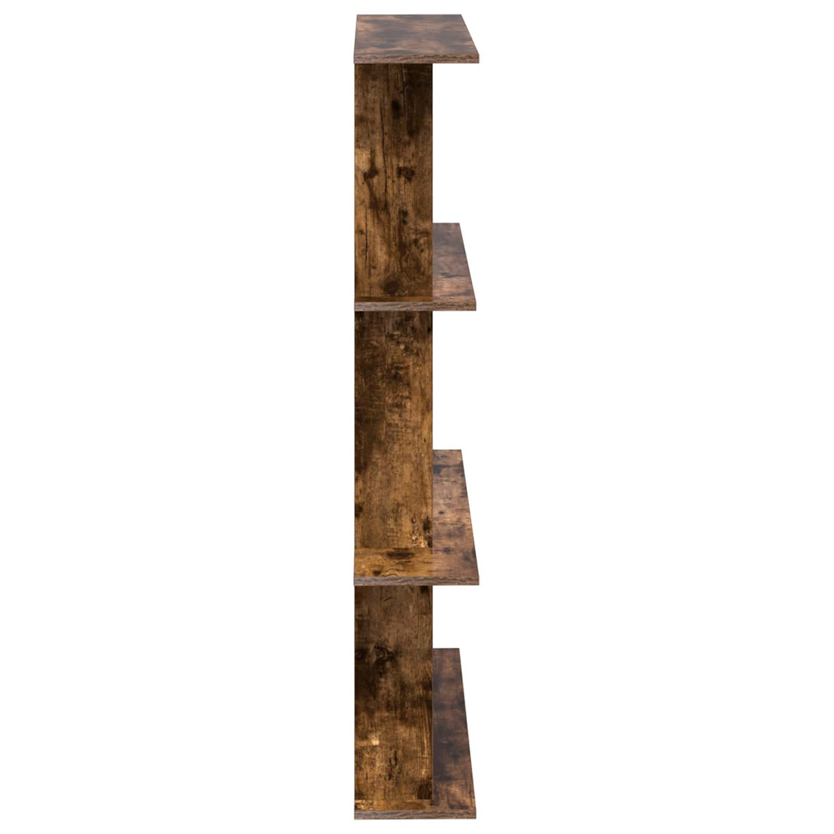 Polica zidna Smeđa 100 x 20 x 126 cm Konstruirano drvo