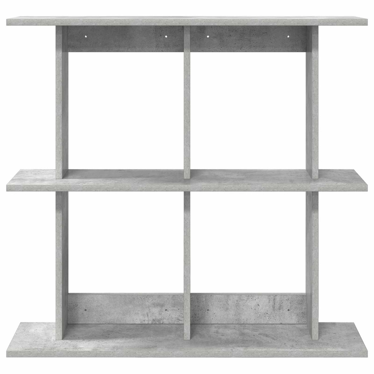 Polica na zidu Zidna montaža Betonska siva 100 x 20 x 75 cm