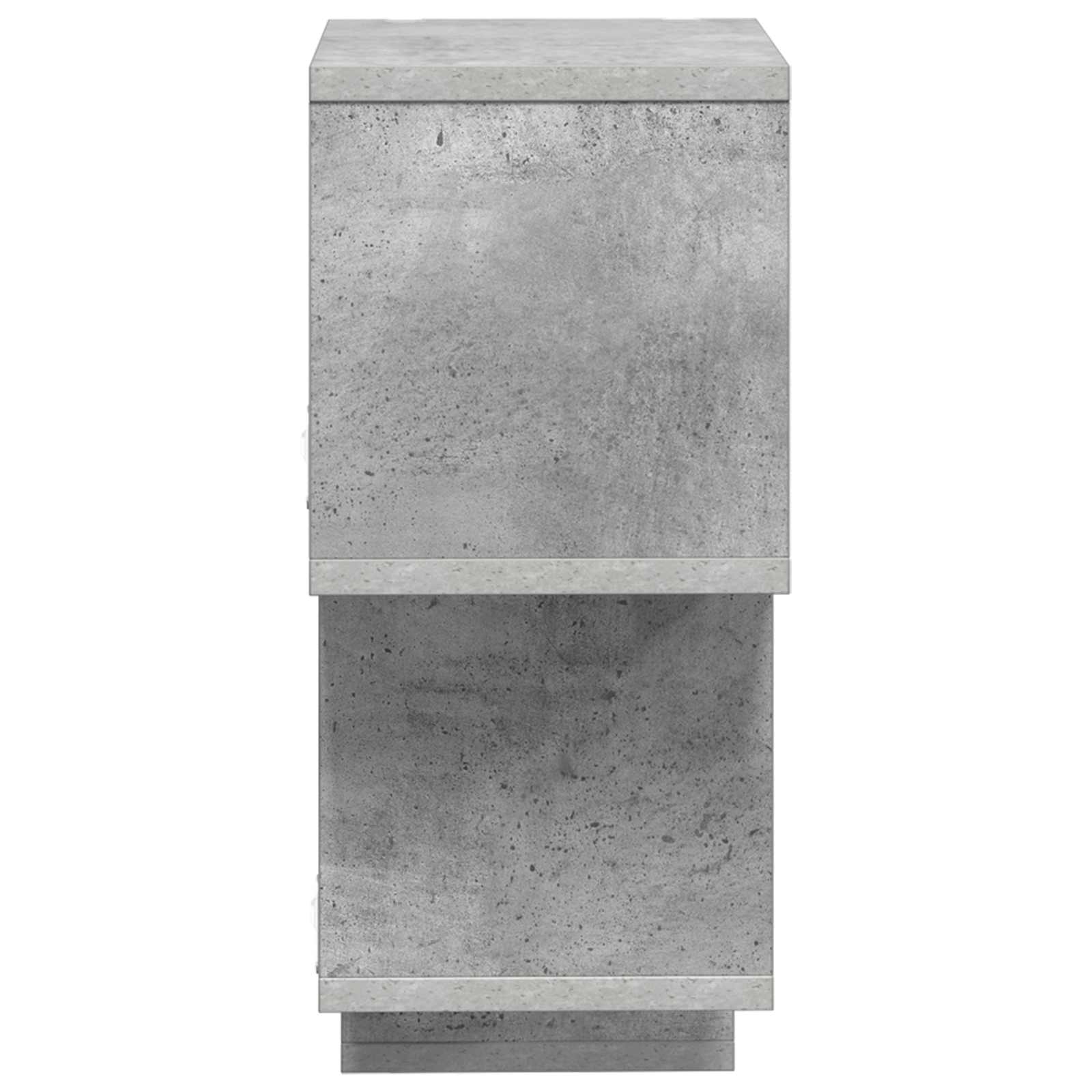 Lebdeća polica Zidna montaža Siva 87 x 20 x 55 cm