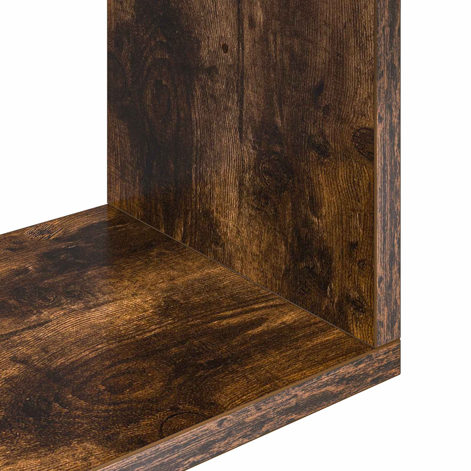 Polica na zidu Zidna montaža Smeđa 95 x 20 x 69,5 cm