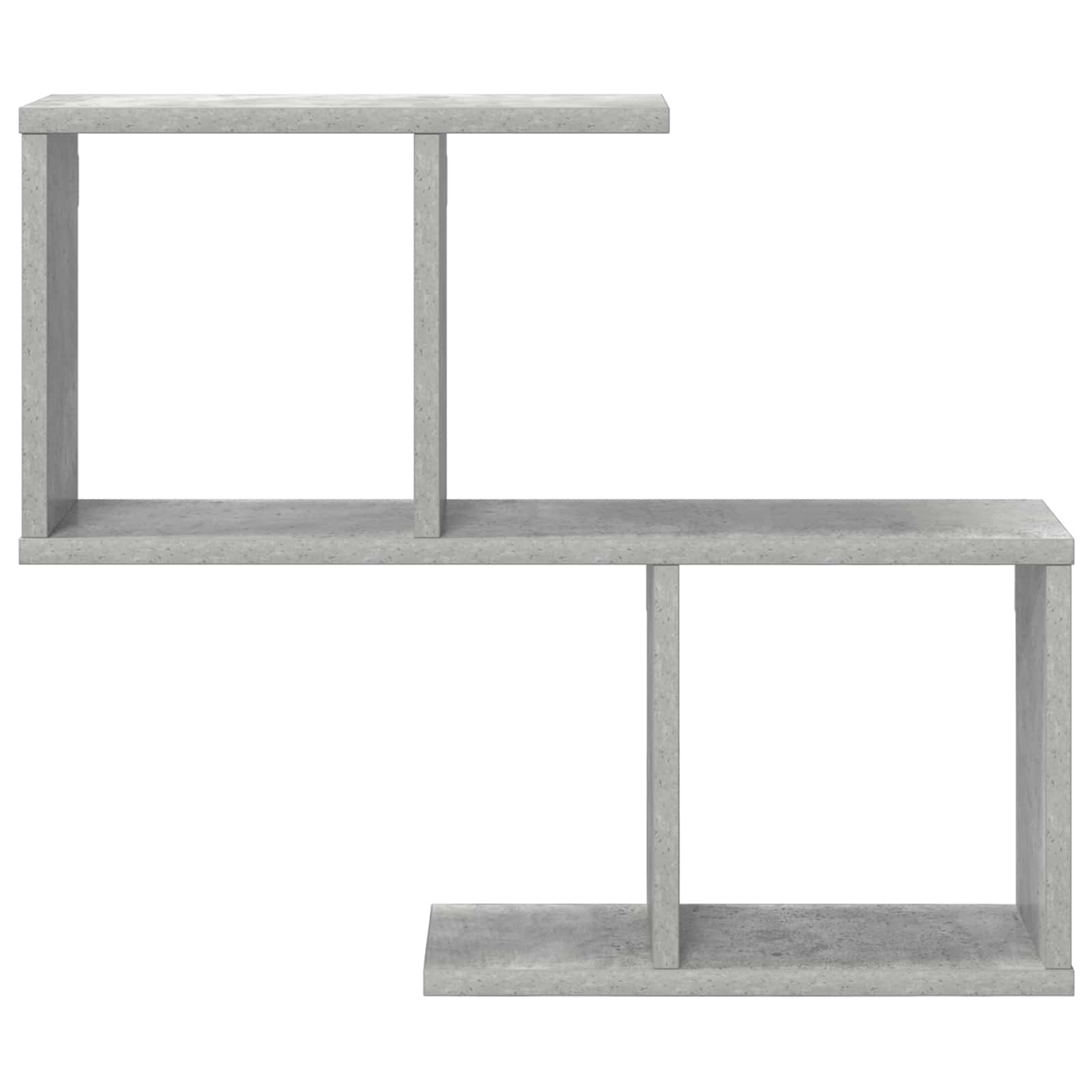 Polica na zidu Betonska siva 60 x 12 x 50,5 cm