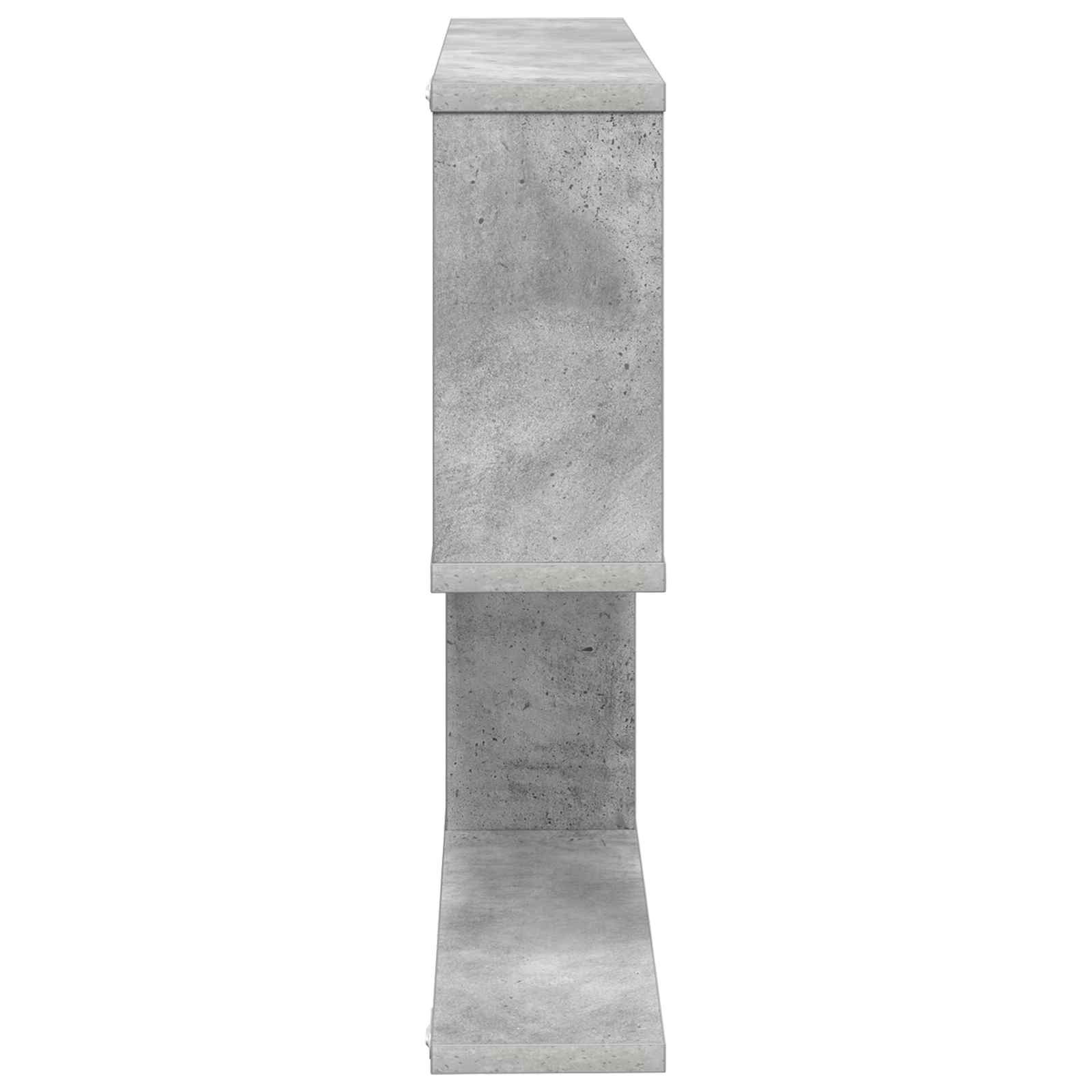 Polica na zidu Betonska siva 60 x 12 x 50,5 cm