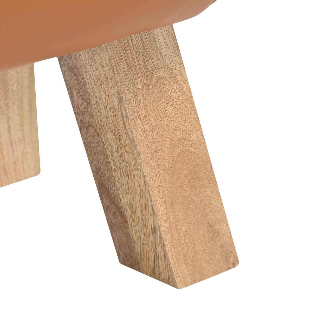 klupa 110 x 30 x 45 cm Prava koža Smeđa