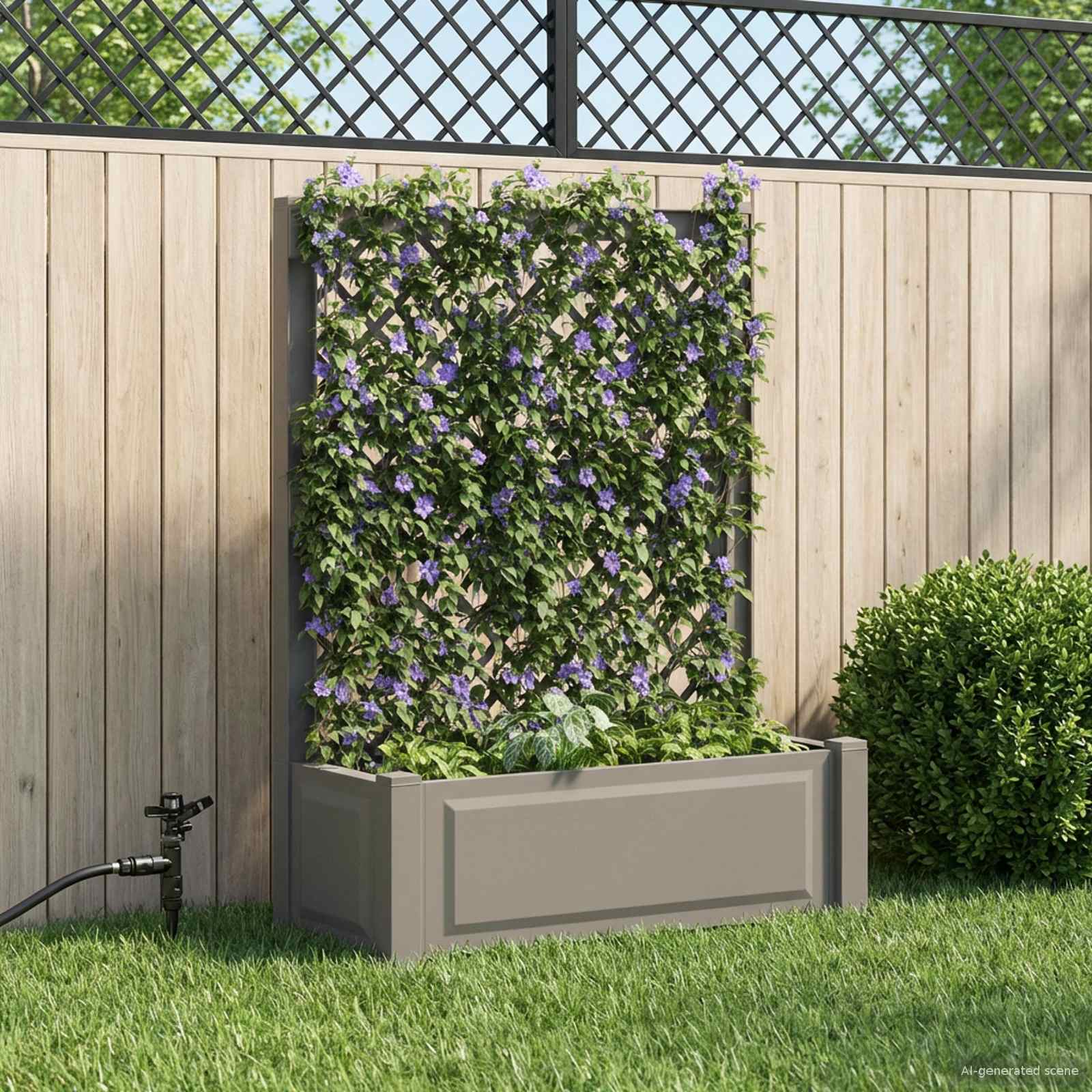 Velika s osvrtom Siva 99,5 x 43 x 133,5 cm PP