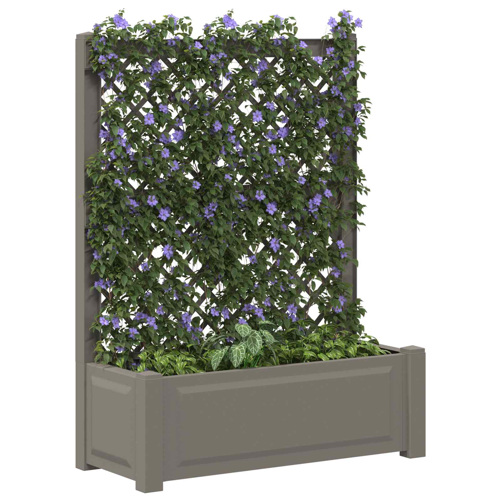 Velika s osvrtom Siva 99,5 x 43 x 133,5 cm PP