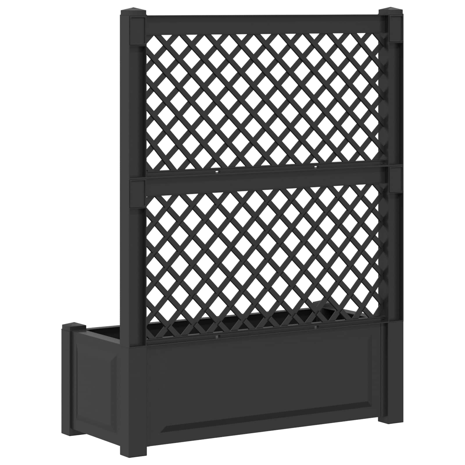 Velika s osvrtom Antracit 99,5 x 43 x 133,5 cm PP