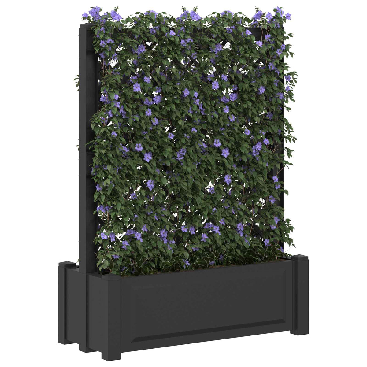 Velika saksija s rešetkom Antracit 99,5 x 43 x 133,5 PP