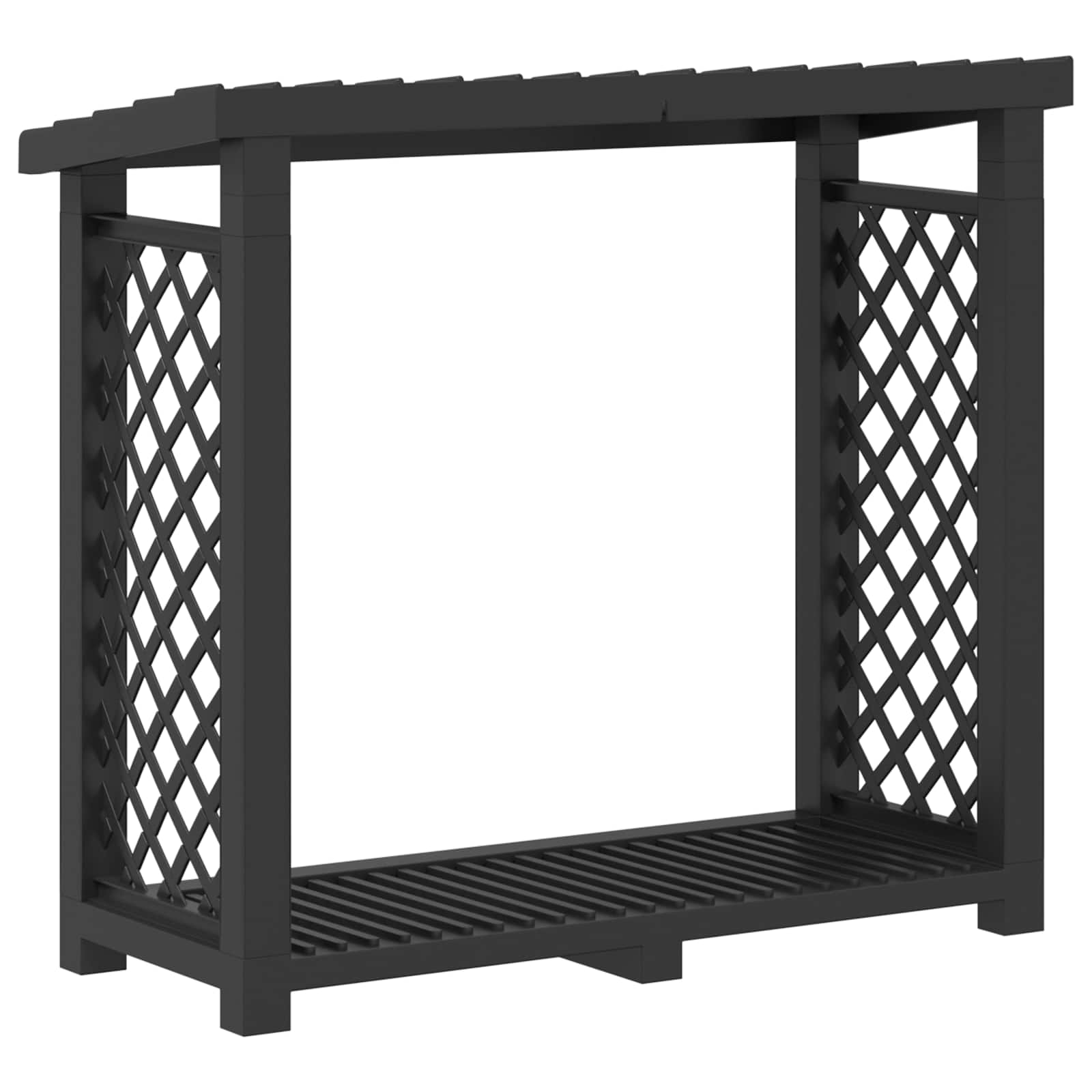 Drva za potpalu Antracit 114 x 46 x 101 cm PP