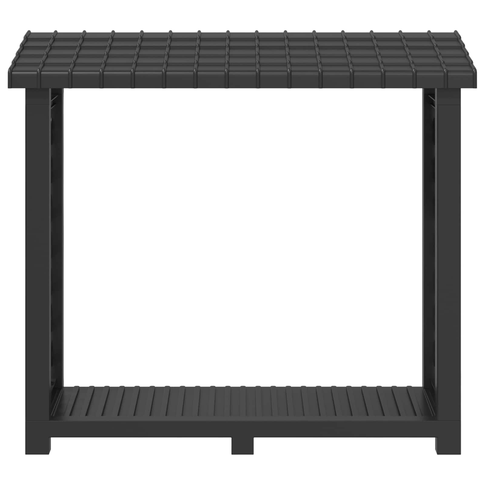 Drva za potpalu Antracit 114 x 46 x 101 cm PP