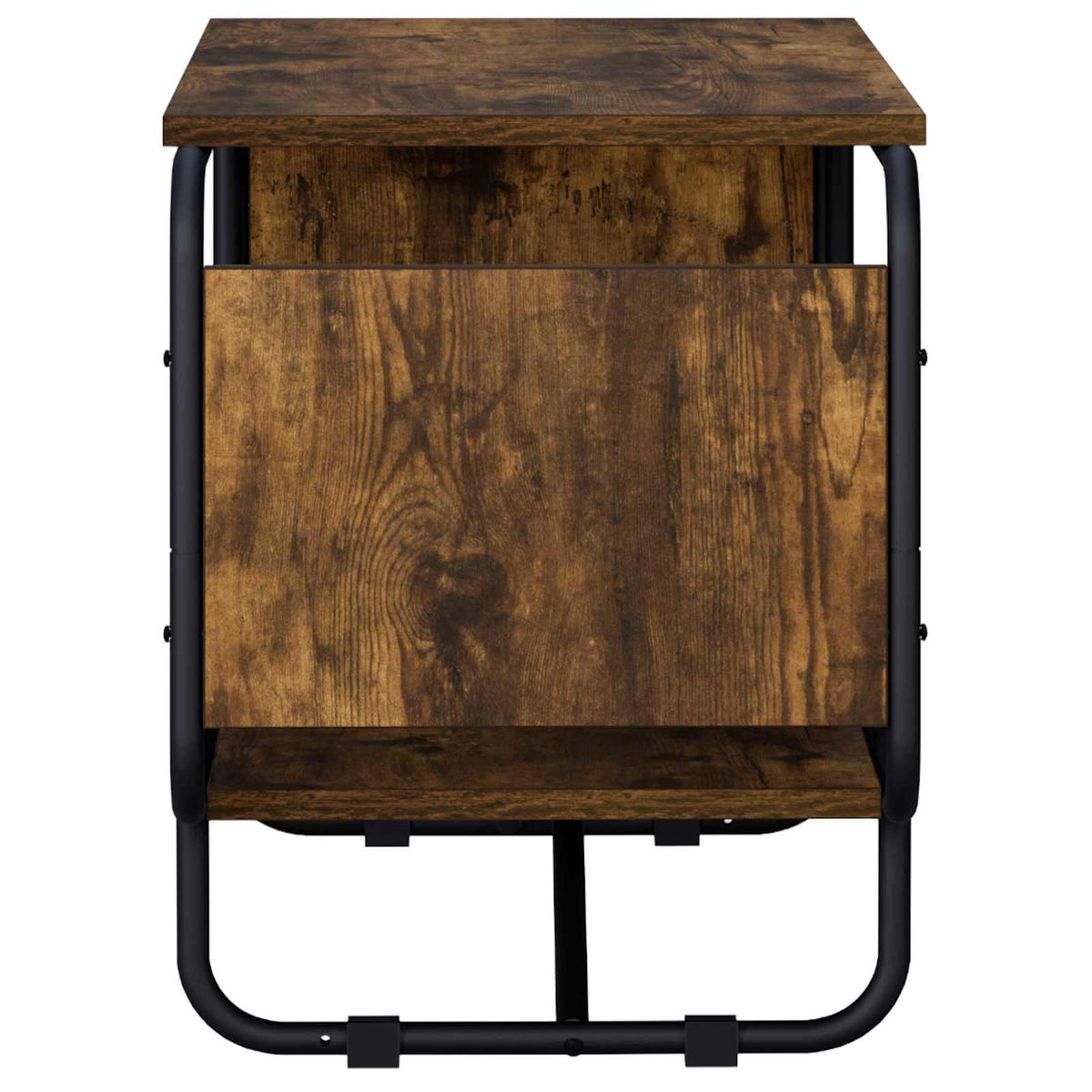 TV stalak 98 x 36 x 45 cm Dimljeni hrast Konstruirano drvo