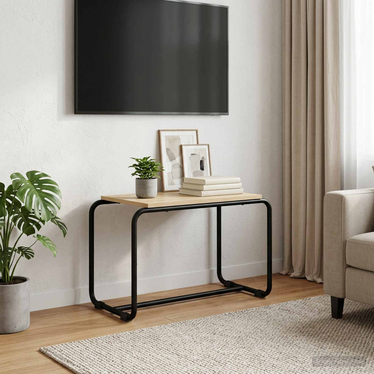 TV stalak 60 x 35.5 x 42 cm Hrast sonoma Konstruirano drvo