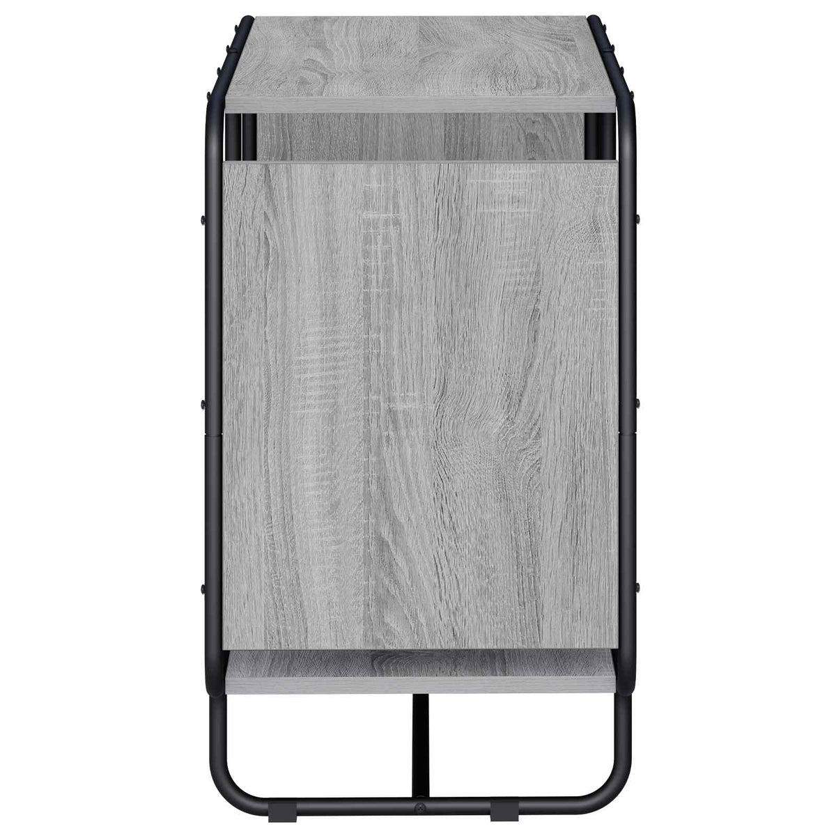 Komoda Siva Sonoma 80 x 37,5 x 64,5 cm Konstruirano drvo