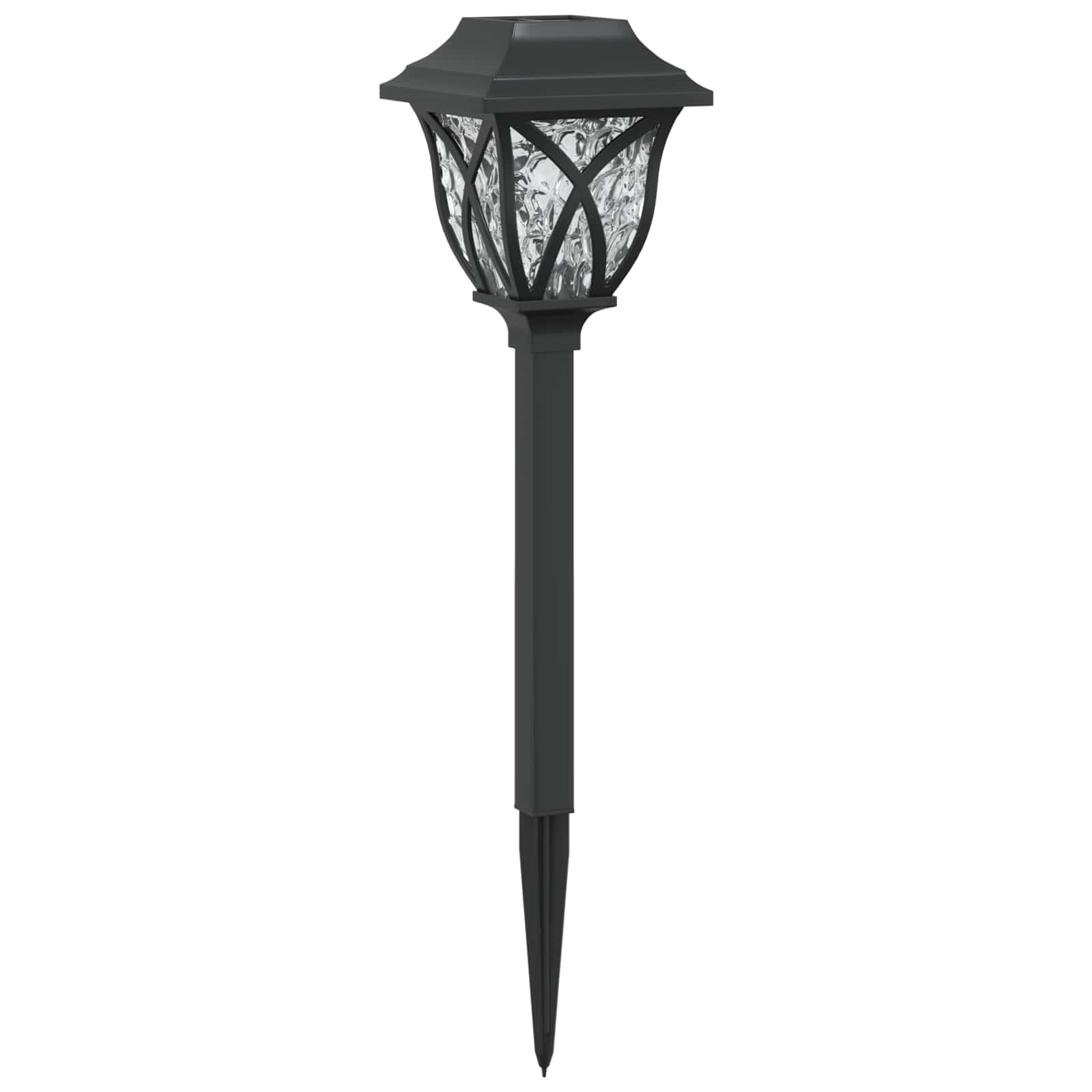 Solarna svjetla za vanjsku upotrebu s tlošcem 12 pcs 42 cm PP