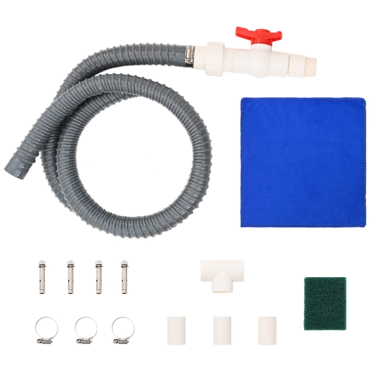 Fontana u Bazenu Srebrna 47 x 31 x 60 cm Nehrđajući čelik