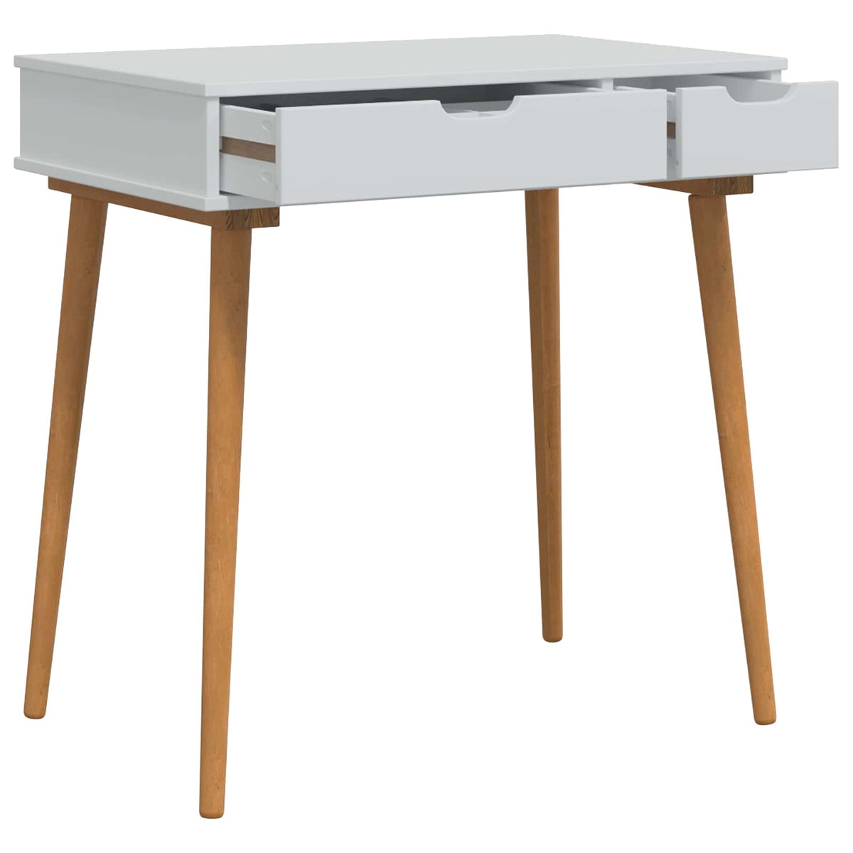 Set toaletnog stolića FAUSKE 3 kom. Bijela 76 x 50 x 143 cm