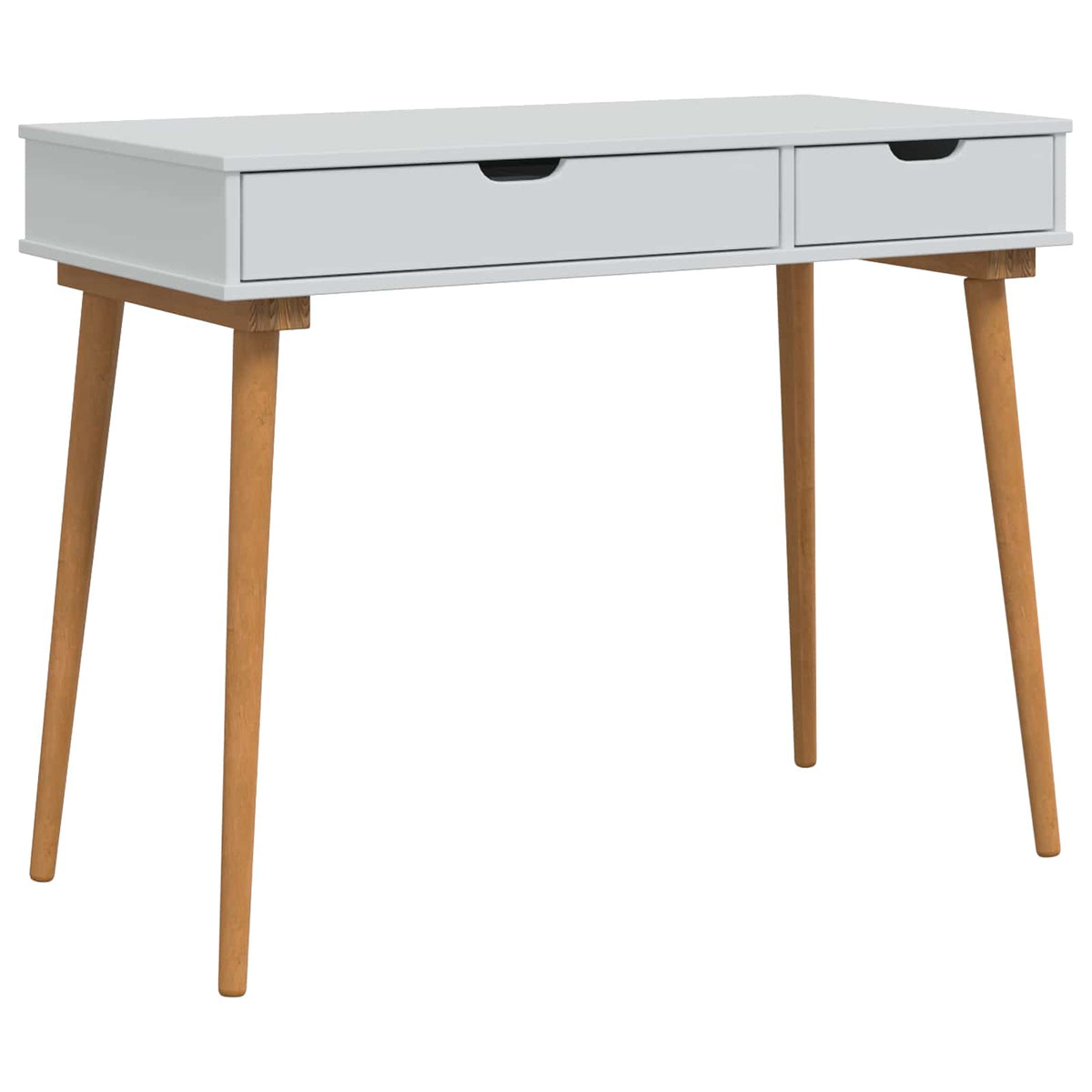 Set toaletnog stolića FAUSKE 4 kom. Bijela 100 x 50 x 143 cm