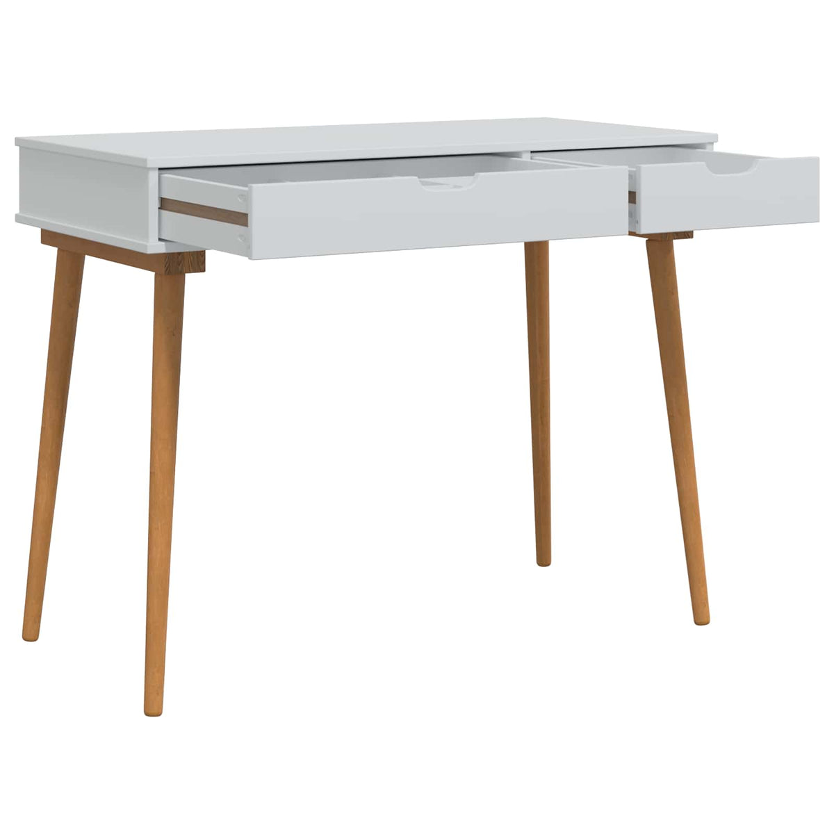 Set toaletnog stolića FAUSKE 4 kom. Bijela 100 x 50 x 143 cm