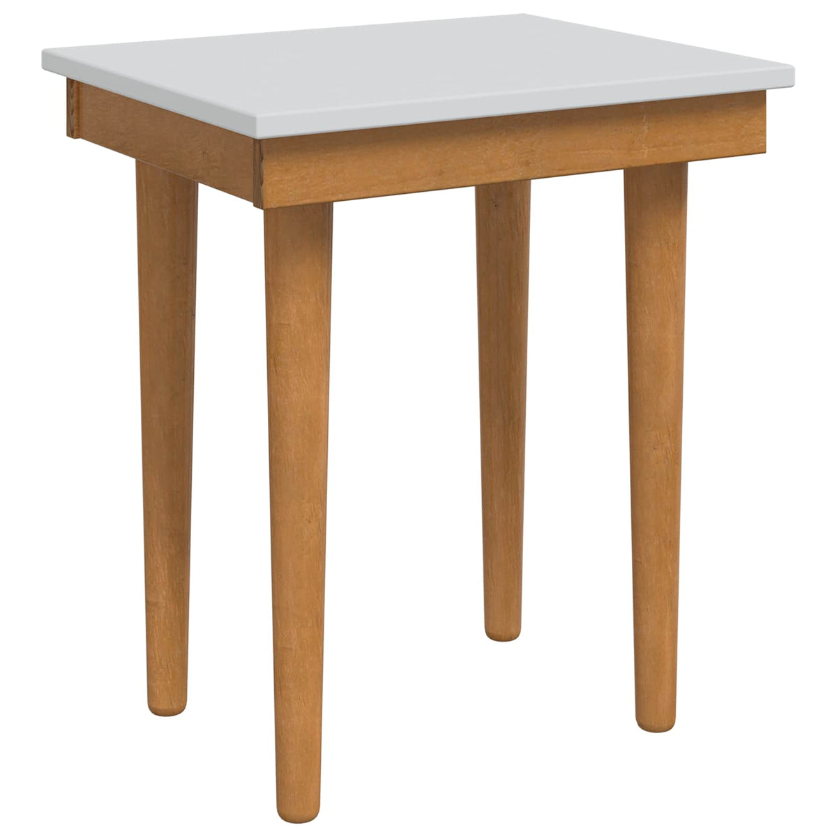 Set toaletnog stolića FAUSKE 4 kom. Bijela 76 x 50 x 143 cm