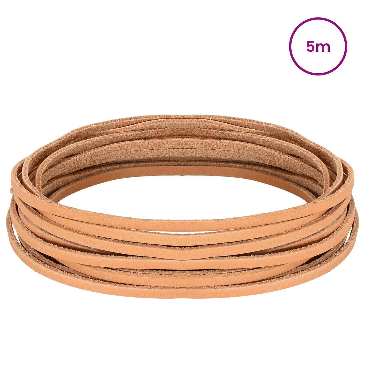 Kožni Remen Svijetlosmeđa 500 x 0,3 cm Koža