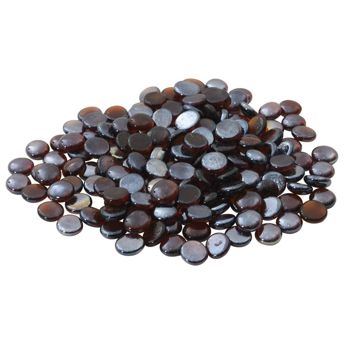 Stakleni nugget 17-19 mm Amber flash Stakl