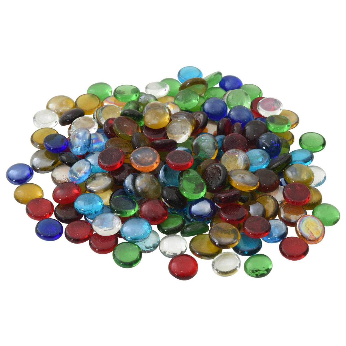 Stakleni nugget 17-19 mm Šareni Stakl
