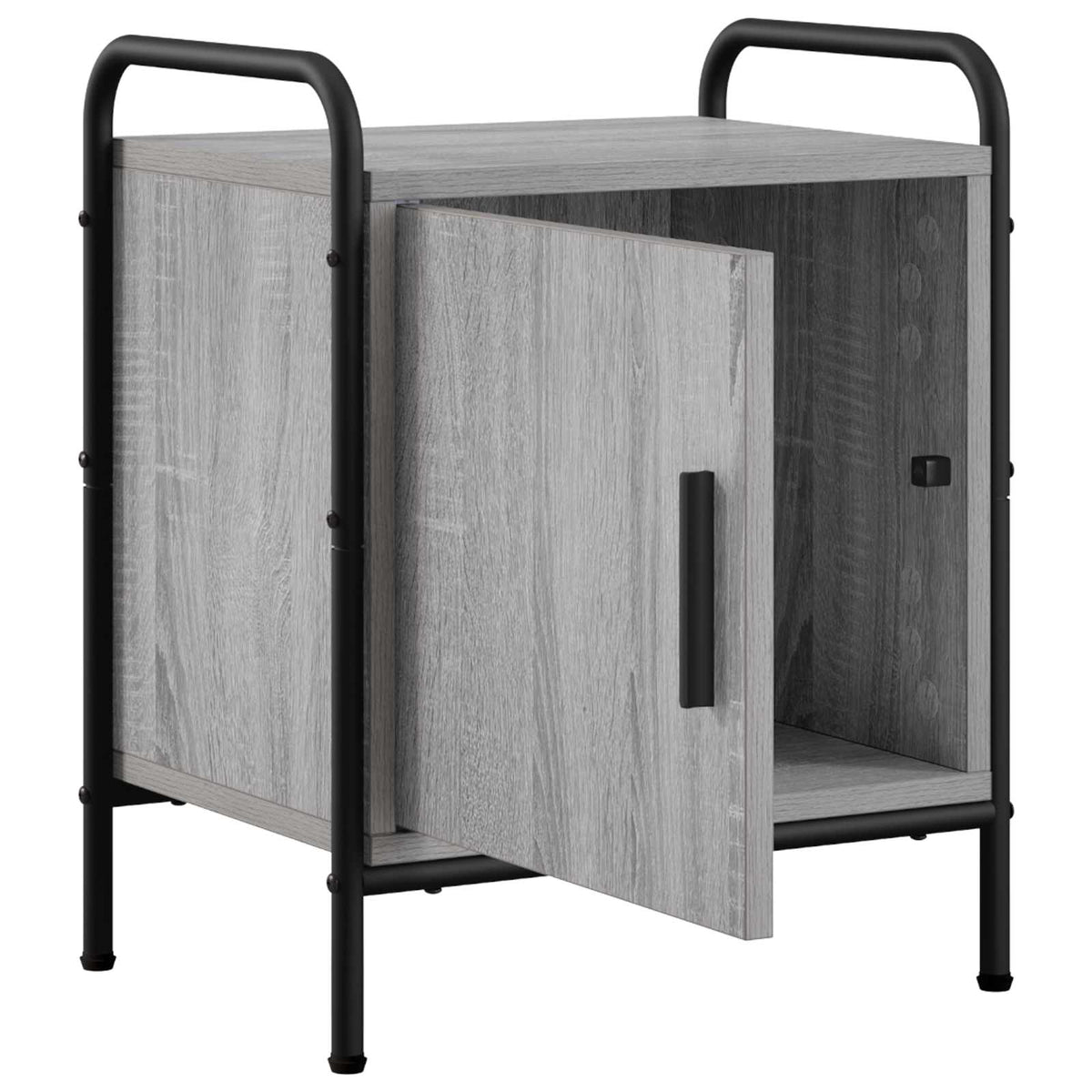 Noćni ormar Siva Sonoma 40 x 30 x 50 cm Konstruirano drvo
