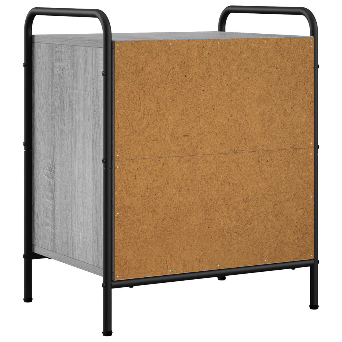 Noćni ormar Siva Sonoma 48 x 36,5 x 60 cm Konstruirano drvo