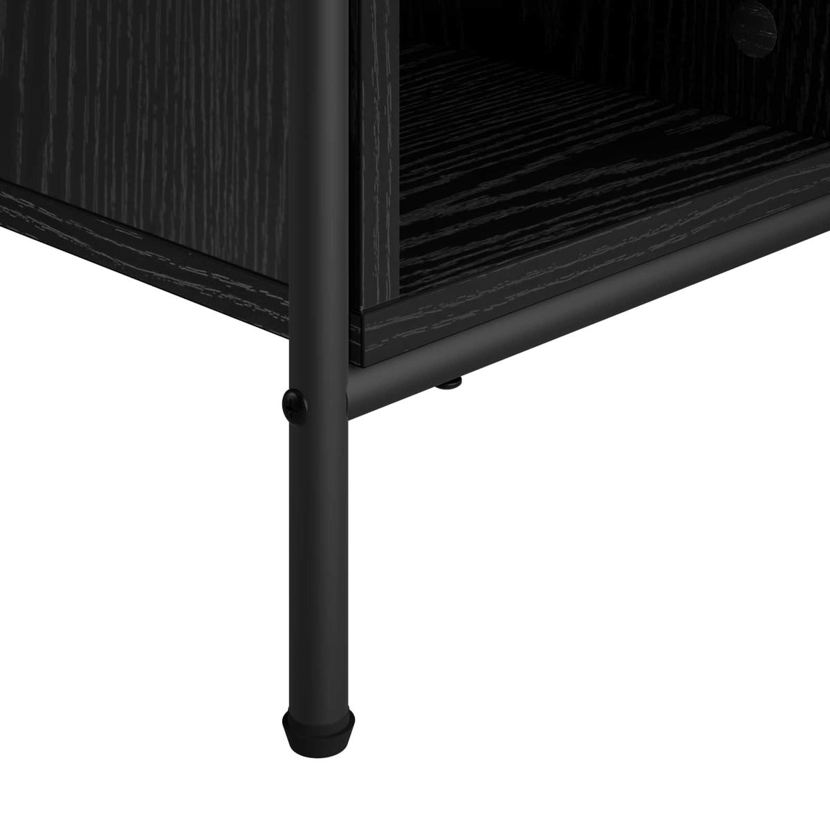 Stolić za kavu Crni hrast 90 x 90 x 41 cm Konstruirano drvo