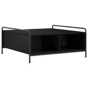 Stolić za kavu Crni hrast 90 x 90 x 41 cm Konstruirano drvo