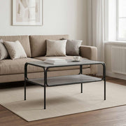 Bocni stol Siva Sonoma 100 x 50 x 46 cm Konstruirano drvo