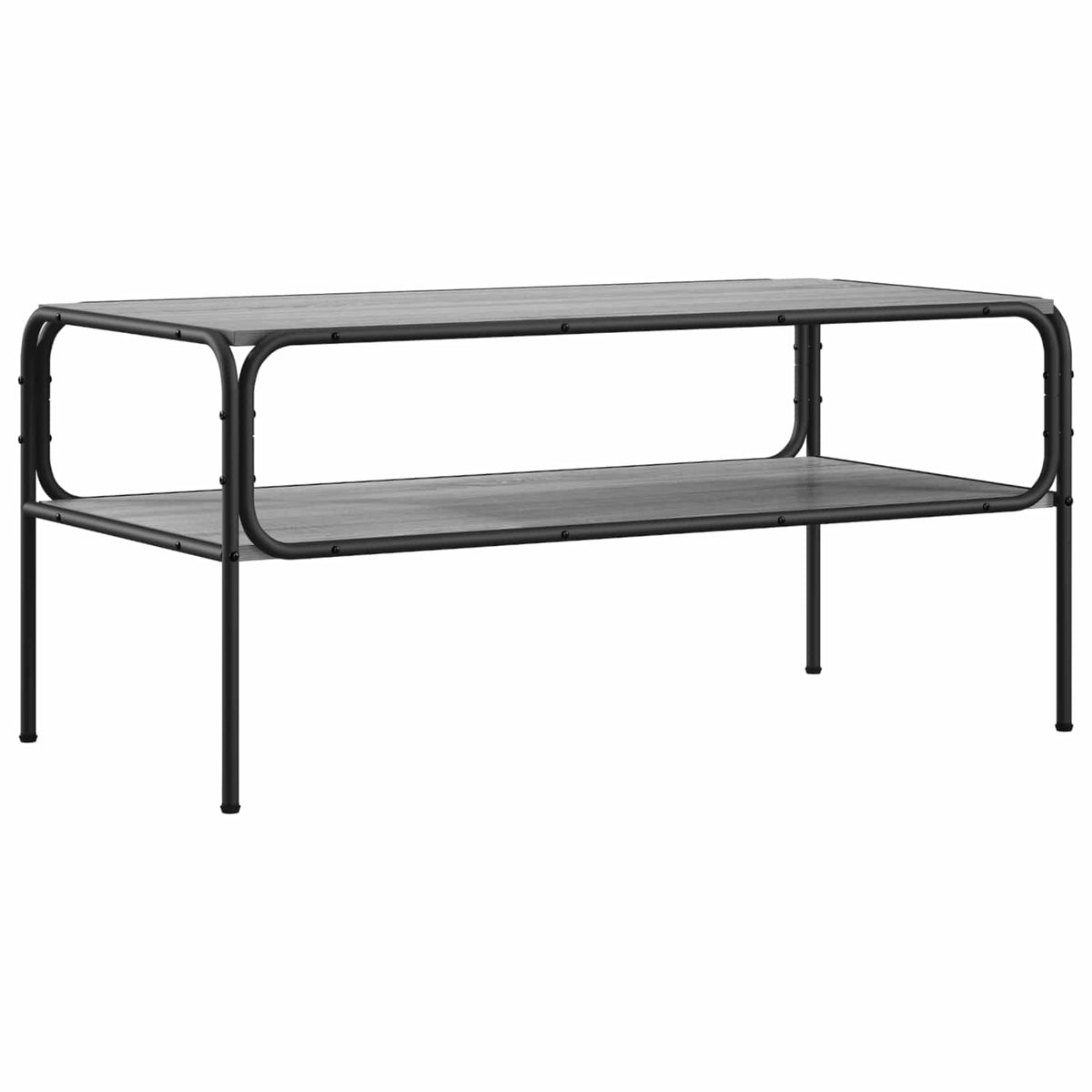 Bocni stol Siva Sonoma 100 x 50 x 46 cm Konstruirano drvo